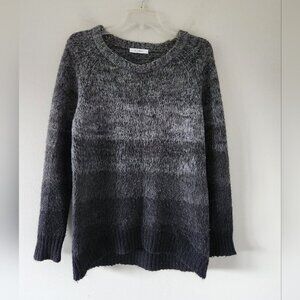 MOUSSY | Crewneck Sweater Ombre Gray Sz L